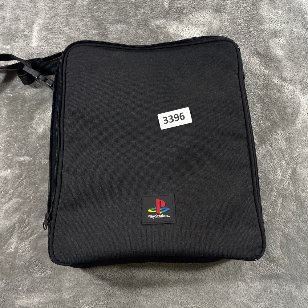 Sony PlayStation Console Bag Mens OS Black Vintage 1996 PS1 Carrying Case Pouch